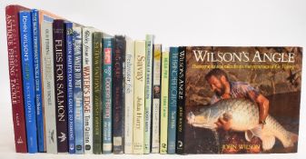 Fishing Books to include Mega-Pike 1990 Eddie Turner, Savay 1992 John Harry, Feather Wing & Hackle