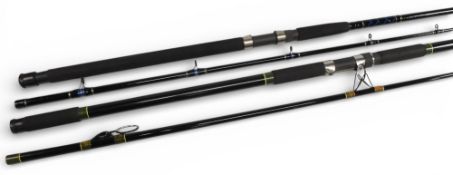 Daiwa Paul Kerry Supercast 12’ 2-piece beach caster, casting 4-8oz, made in Great Britain, lined