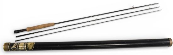 Orvis Graphite carbon trout fly rod, 9ft 6” 3pc line 6#, alloy uplocking reel seat, lined