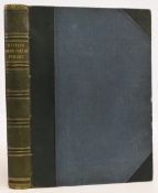 British Fresh-Water Fishes 1879 Rev W Houghton, a large hardcover book with marble end pages, 41