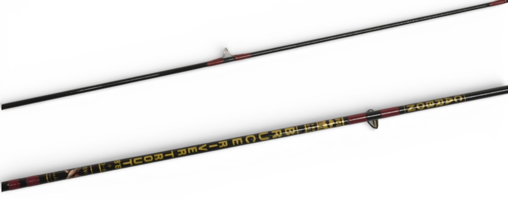 Bruce & Waker River Trout carbon hand built fly rod, 8ft 6” 2pc line 3/6#, alloy sliding reel - Image 3 of 3