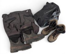 Scierra S 1600 Waterproof Fly-Fishing Booted Waders, with boots size 40/41, plus a pair of Snowbee