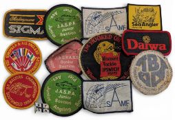 Vintage Fishing Club Patch Badges