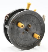 Allcock ‘The Atholl’ by Dingley 4” alloy casting reel stamped internally ‘D965’, twin handle,