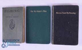 Fishing Books - Fishing by Arthur Sharp (undated), The Fly-Fisher's Flies 1950 Roger Woolley, Modern