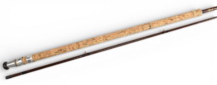 Bruce and Walker Mk1V G compound taper, 10’ 2 piece hollow glass specimen rod, close whipped, Sintox