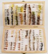 A similar stunning collection of 100s of dry flies, in every conceivable pattern, most appear