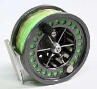 Fine JW Young & Sons Revolution 8350 Freshwater Fly centrepin reel 3.5” dia’ rear drag adjuster,
