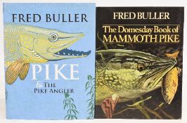 2x Pike Fishing books by Fred Buller to include Pike and the Pike Angler 1981 and The Domesday