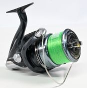 Shimano NAVI XTB 8000 spinning reel foot stamped Malaysia, full bail arm, folding reversible handle,