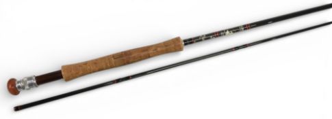 Greys of Alnwick 1988 Ltd “Kielder” carbon trout fly rod, 10ft 6” 2pc line 8/9/10#, alloy