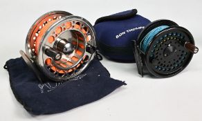 Scierra XDA 7/9 alloy trout fly reel, 3 ¾” wide ventilated spool, 2 screw latch, counter balanced