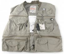 Englands Doctors Jacket, size L, no gas bottle with it, but has tools zippers attached to front.