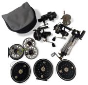 Mitchell 314 fixed spool reel, good finish, little tight to turn, a Garcia Mitchell 324, Garcia