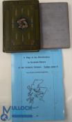 How to Fish - W Earl Hodson 1907 Fishing book: Border River Angling - W H Lawrie 1946, with a map of