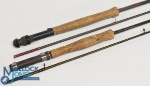 Normark Kunnan Model 821 860 carbon trout fly rod, 8ft 6