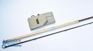 Fine B James & Son in association with Bruce & Walker Mk IV Avon Compound Taper rod 10ft 2pc 28