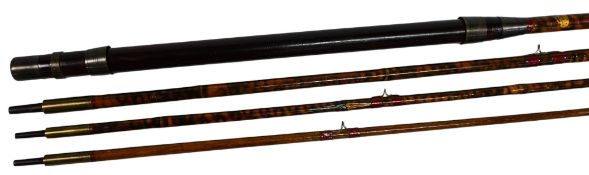 Allcocks Redditch Combination coarse rod 9’ 3pc with spare tip (whole cane butt/mid with