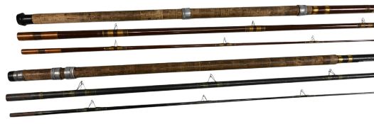 ABU Feralite Mark 6 zoom carbon match rod 13’ 3pc with 31” handle alloy sliding reel fittings, stand