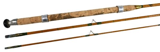 Allcocks The Eclipse split cane A190 chub, barbel & bream split cane coarse rod 10’ 6” 3pc with