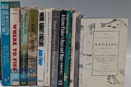 12 Fishing Books: More About Angling - John Piper 1974, The Fishing Handbook To End All