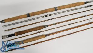Apollo Tubular Steel trout fly rod, 8ft 2pc, alloy reel seat, MCB. Tubular Steel 15ft 3pc rod (