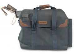Large Snowbee Fishing Tackle Holdall, with waterproof liner wide shoulder strap and contents of