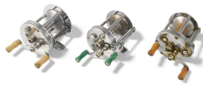 Pflueger USA SkilKast 1953 multiplier, twin handles, on/off check, spindle tensioner, runs very