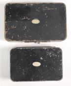 2x Hardy cases, a Multum in Parvo spinners box No.2, and a Compactum case No.1, ref JT147 and JT146,