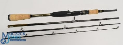 Savage Gear Road Runner XLNT carbon baitcasting rod, 6ft 6