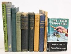 11x mainly period Fishing Books and Publications to include: Angling Times Book 1955 Bernard