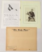 THE CODY FLYER c1911-12. 8 page sales catalogue illustrating the aircraft, detailing three different