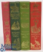 4X HARDBACK HUNTING BOOKS all reprinted by R S Surtees Society - Handley Cross or Mr Jorrock's