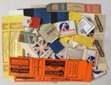 SMOKING LOT OF OVER 100 OLD CIGARETTE PACKETS ETC c1880-1950s. An attractive collection consisting