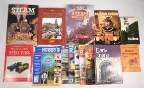 RAILWAY BOOKS AND PUBLICATIONS to include Steam Locomotive books, records (LPs), black & white