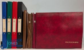 TRANSPORTATION RAILWAY BUSES CAR PHOTOGRAPH ALBUM C1970-1980, album full of 8 privately taken old