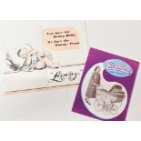 STORE CATALOGUES: Swallow Baby Carriages 1956. A 7 page fold out brochure illustrating and detailing