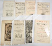 SELECTION OF 12x c1600s BOOK TITLE PAGES