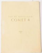 AVIATION: THE DE HAVILLAND COMET 4 JET Airliner September 1956. A large impressive 20-page