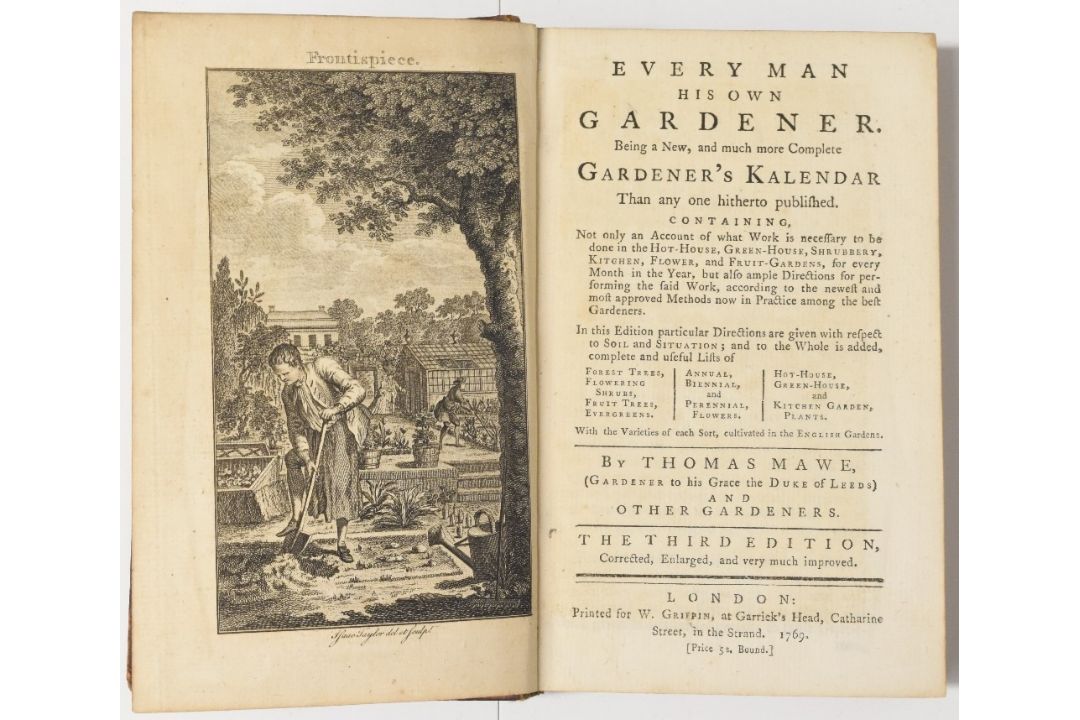 EVERYMAN HIS OWN GARDENER BY THOMAS MAWE (Gardener to his Grace the Duke of Leeds) 1769. A very - Image 2 of 2