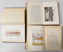 SWITZERLAND by Sir Frank Fox. Illustrations in colour by Hardwicke, Lewis & McCormick 1930. A 197