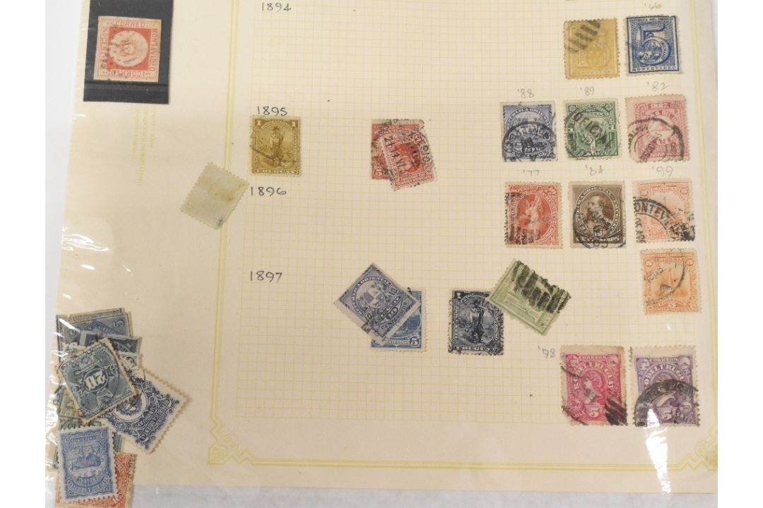POSTAL HISTORY: URUGUAY - collection of 40 Postage Stamps 1860s-90s, including one early - Image 3 of 3