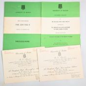 POPE JOHN PAUL II – VISIT TO NIGERIA – University of Ibadan dates 1982 contains a programme, address