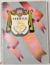 FESTIVAL OF BRITAIN, NORWICH 1951 - An interesting 208 page publication with over 80 photographs