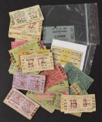 EARLY EDINBURGH TO GLASGOW RAILWAY TICKET c1850s or 1860s. Interesting Parliamentary issue. DEWSBURY