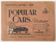 AUTOMOBILES: Popular Cars booklet circa 1949. A 48 Page publication listing and illustrating over 60
