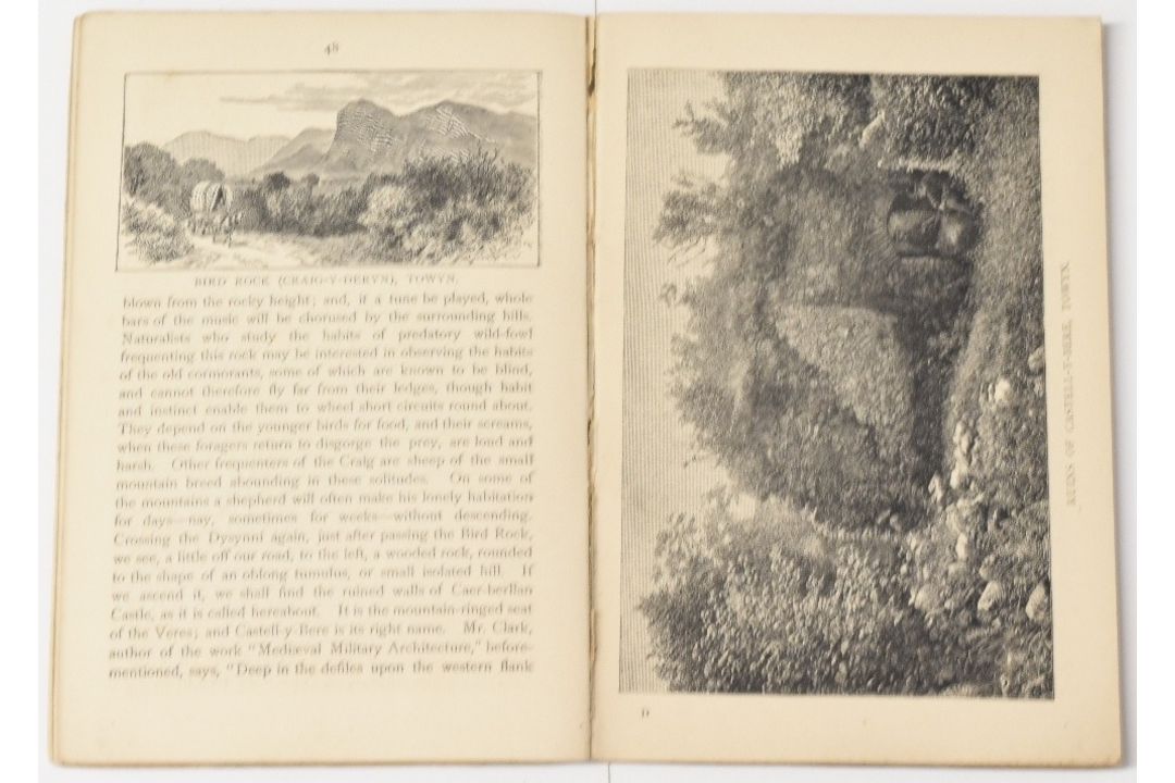 RAILWAYS: HANDBOOK OF SCENERY ACCESSIBLE FROM THE CAMBRIAN RAILWAYS 1884. A 95 page publication with - Image 2 of 2