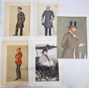 VANITY FAIR PRINTS - BRITISH ROYALTY (5) includes King Edward VII, Queen Victoria ‘A Cimiez’, ‘Our