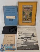 INDIAN HAND WRITTEN AND PAINTED PAGE: A Lady from Ragmala series of a lady feeding a peacock in