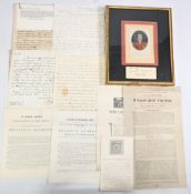 HISTORICAL DOCUMENTS: MISCELLANEOUS GROUP OF DOCUMENTS INCLUDING ONE LATE 18TH AND TWO EARLY 19TH